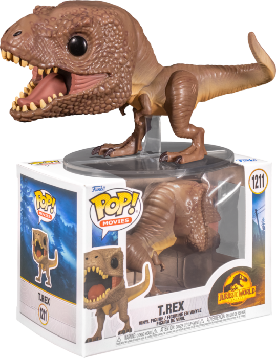 Jurassic World Dominion Pop Vinyl Trex 375 1211 Pop Toys 3000