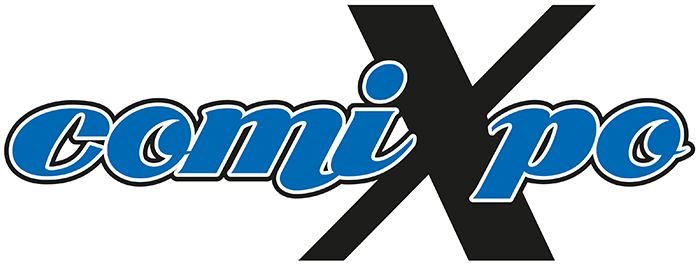 comiXpo Logo - pop toys on tour - best toys - pop toys