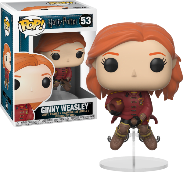 Harry Potter Pop Vinyl - Ginny Weasley on Broom (Quidditch) #53 - Pop Toys