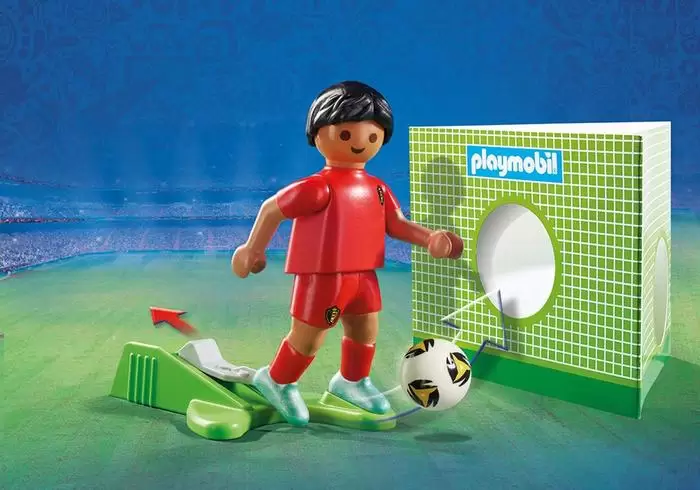 Playmobil 9509 FIFA World Cup Belgium National Player Soccer - belgium national soccer player product details playmobil - pop toys