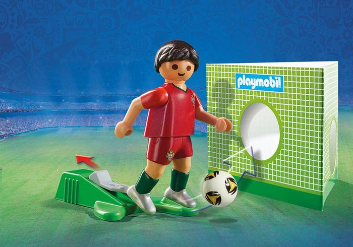 Playmobil 4799 soccer player Brazil NEW for collectors mint in Box rare 144 