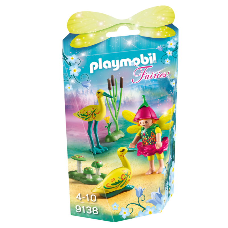 Playmobil Fairies 9138 Fairy Girl with Storks Front