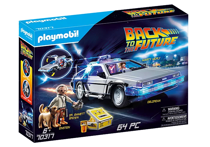 Playmobil Back to the Future 70317 DeLorean Car – Retired Set