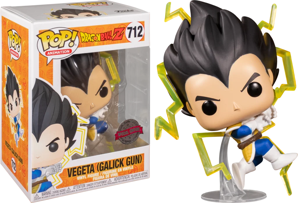 Dragonball Z Pop Vinyl Vegeta (Galick Gun) 3.75" #712