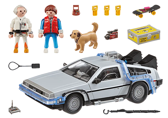 Playmobil Back to the Future 70317 DeLorean Car – Retired Set - Image 2