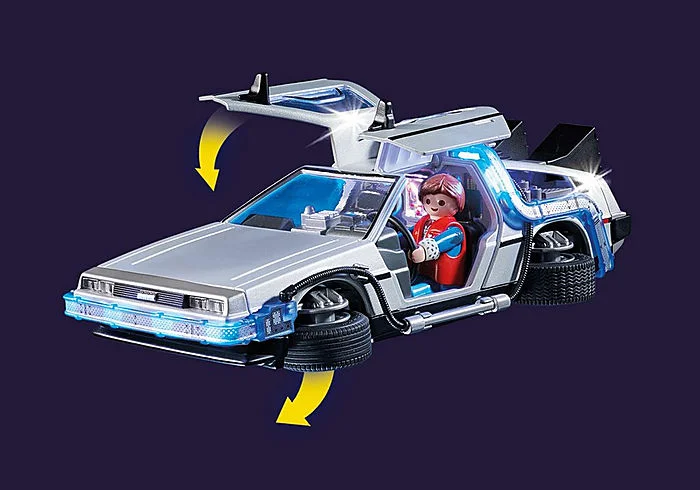 Playmobil Back to the Future 70317 DeLorean Car – Retired Set - Image 3