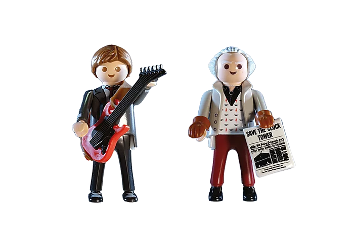 Playmobil Back to the Future 70459 Marty McFly and Doc Brown 1955 - Image 2