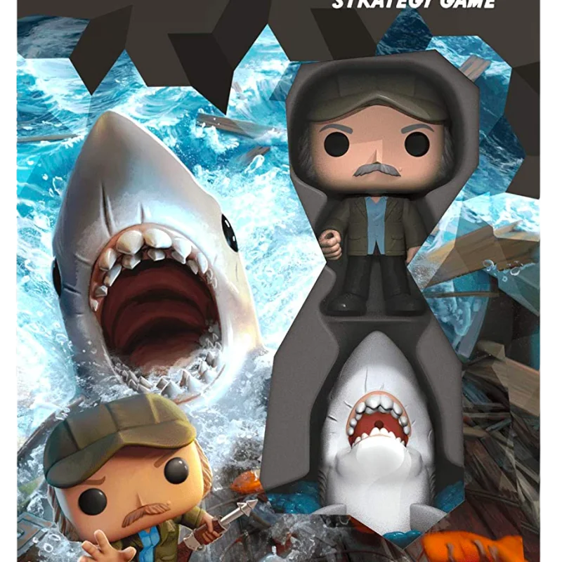 Jaws - Quint & Great White Shark Pop Funkoverse Strategy Game 2-Pack