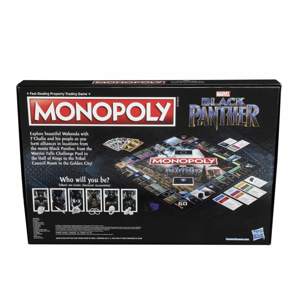 Marvel's Black Panther Monopoly MCU - Image 3