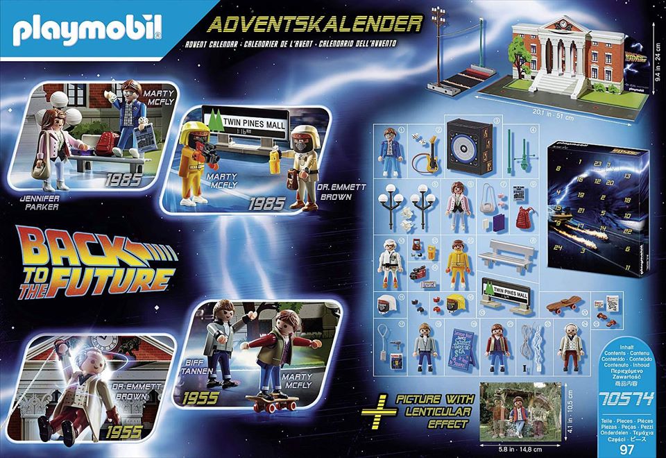 Preorder Playmobil Back to the Future 70574 Advent ...