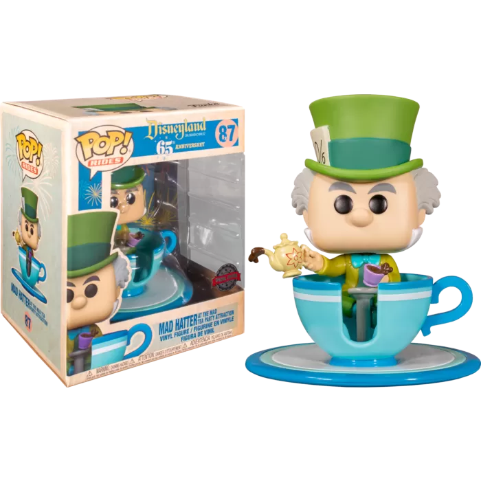 Disneyland 65th Anniversary - Mad Hatter Teacup Pop Vinyl Ride #87
