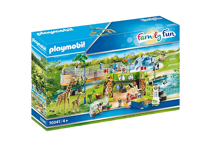 playmobil family fun large city zoo 70341