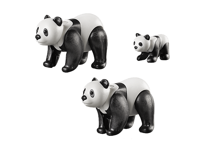 Playmobil Family Fun Zoo 70353 Pandas with Cub (Retired set) - Image 2