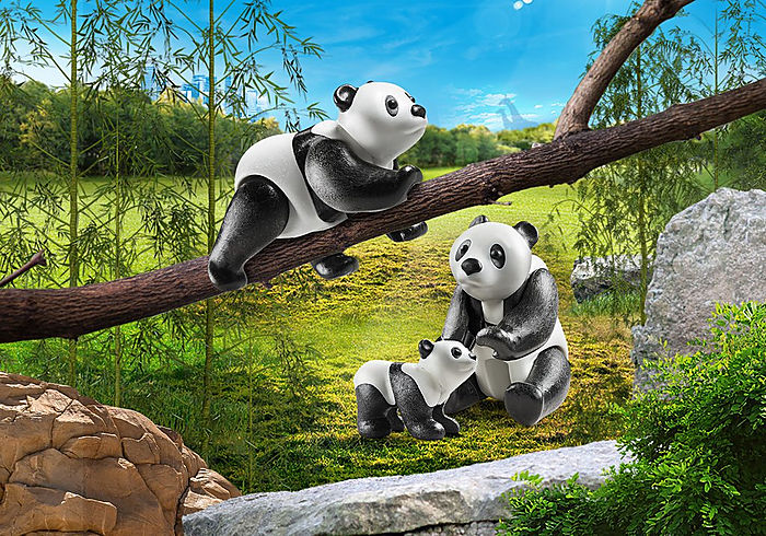 Playmobil Family Fun Zoo 70353 Pandas with Cub (Retired set) - Image 3