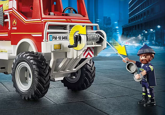 Playmobil City Action 9466 Fire Truck - Image 3