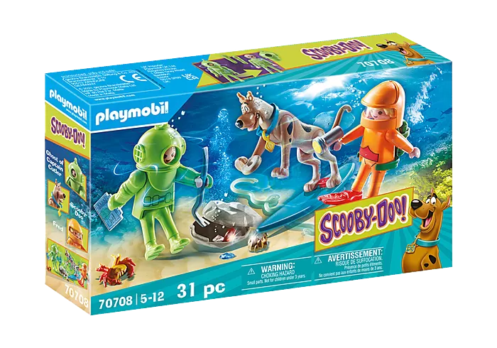 Playmobil Scooby Doo 70708 Adventure with Ghost Diver