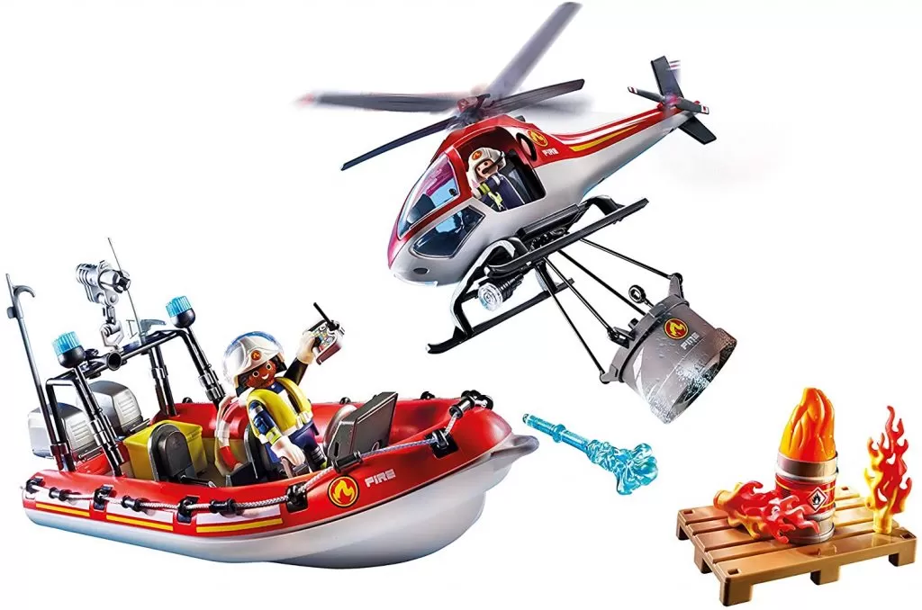 Playmobil City Action 70335 Fire Rescue Mission including Helicopter - Image 2