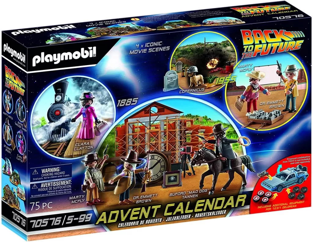 Playmobil Back to the Future 70576 Part III Advent Calendar