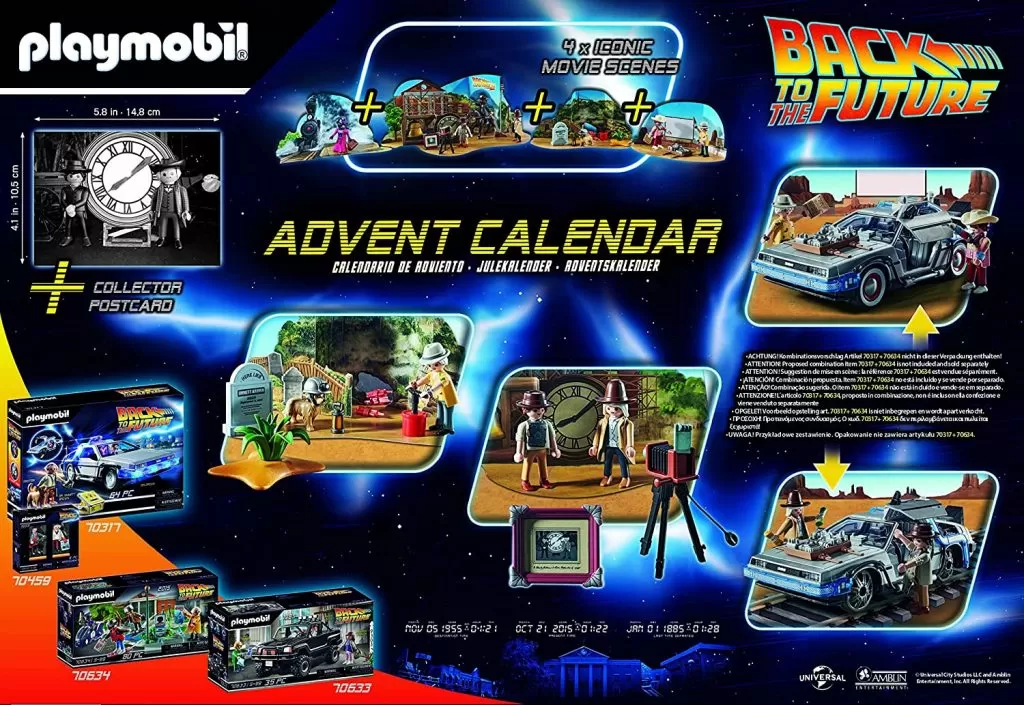 Playmobil Back to the Future 70576 Part III Advent Calendar - Image 2