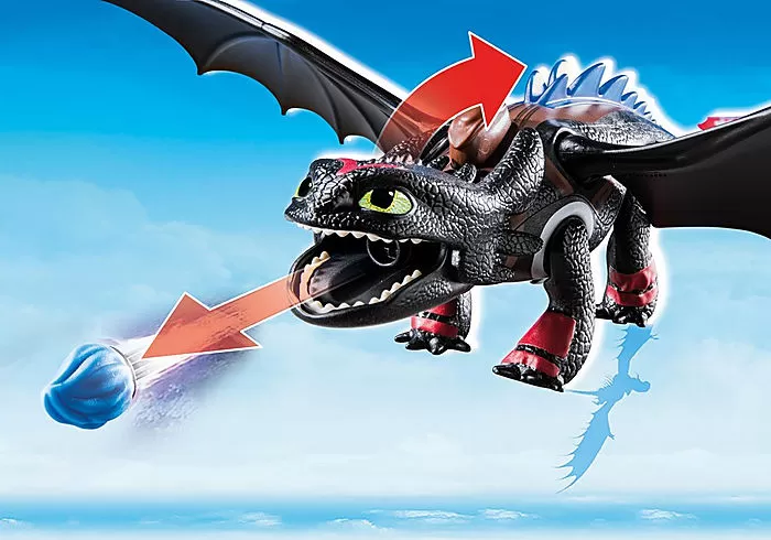 Playmobil Dragons 70727 Dragon Racing: Hiccup and Toothless (Retired set) - Image 4