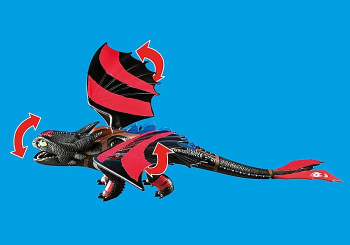 Playmobil Dragons 70727 Dragon Racing: Hiccup and Toothless (Retired set) - Image 6