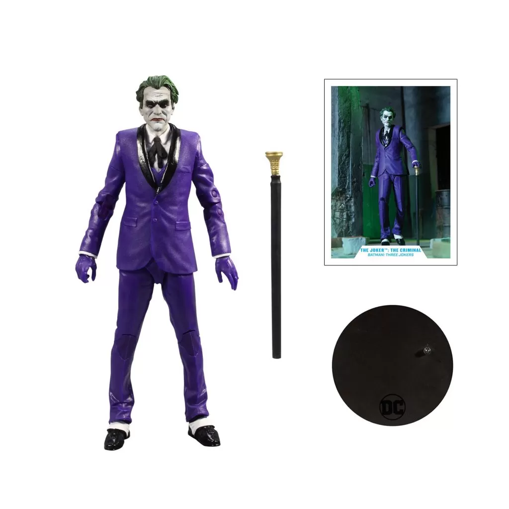 DC Multiverse Three Jokers: The Joker Criminal 7" McFarlane Toys - Image 2