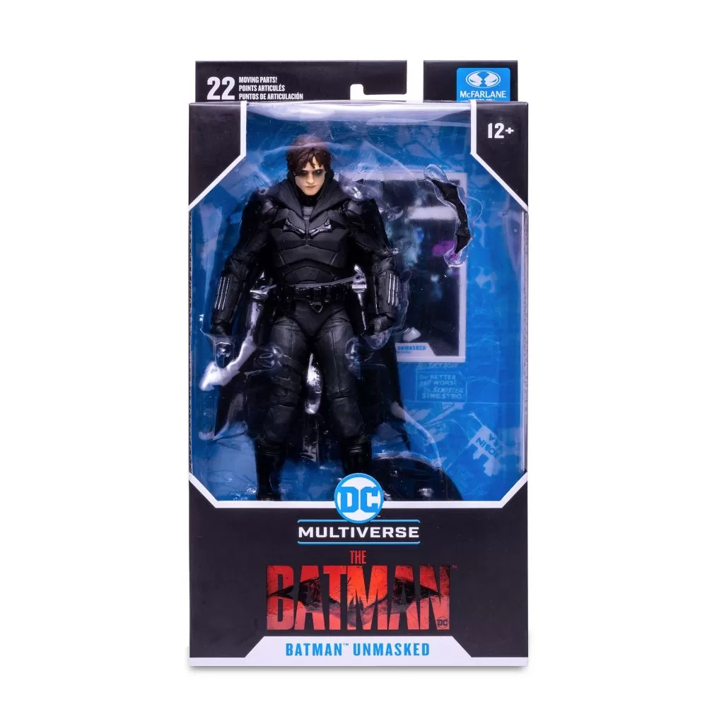 DC Multiverse The Batman 2022: Batman Unmasked 7" figure McFarlane Toys