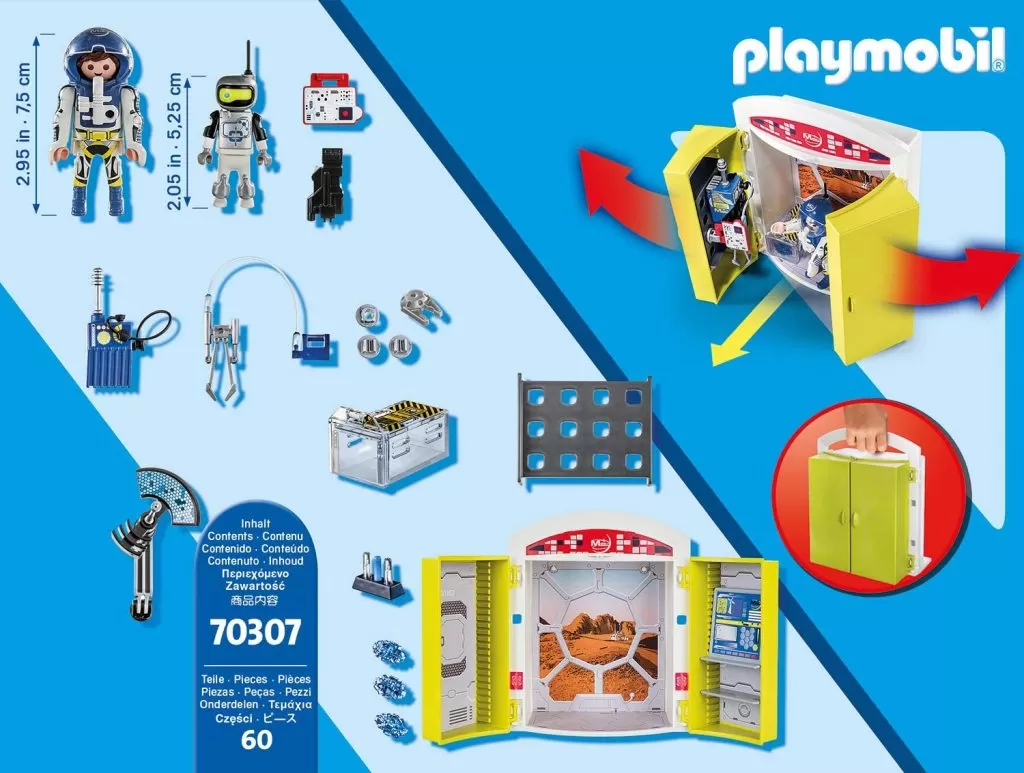 Playmobil Space 70307 Mars Mission Playbox - Image 3