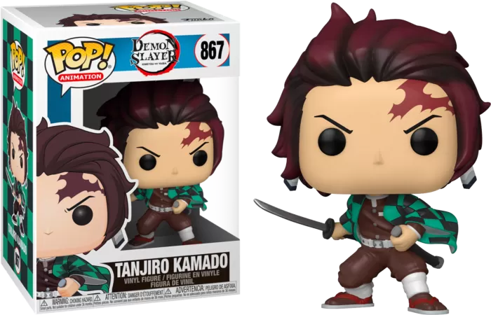 Demon Slayer Pop Vinyl Tanjiro Kamado 3.75" #867