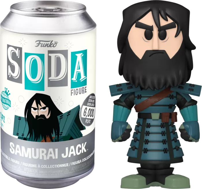 Funko SODA Vinyl figure Samurai Jack: Armoured Jack Chance of Chase Sealed