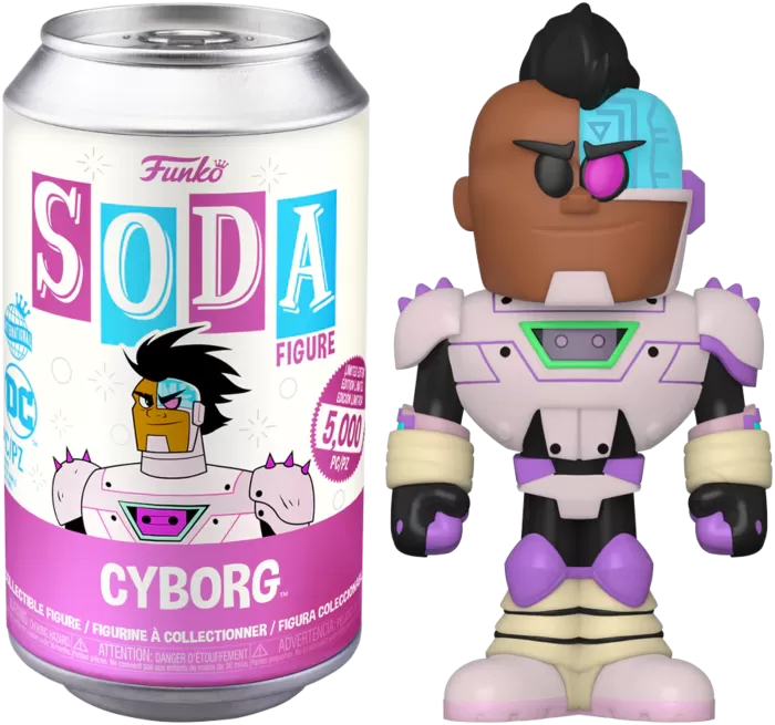 Funko SODA Vinyl figure Teen Titans Go: Cyborg Chance of Chase Sealed