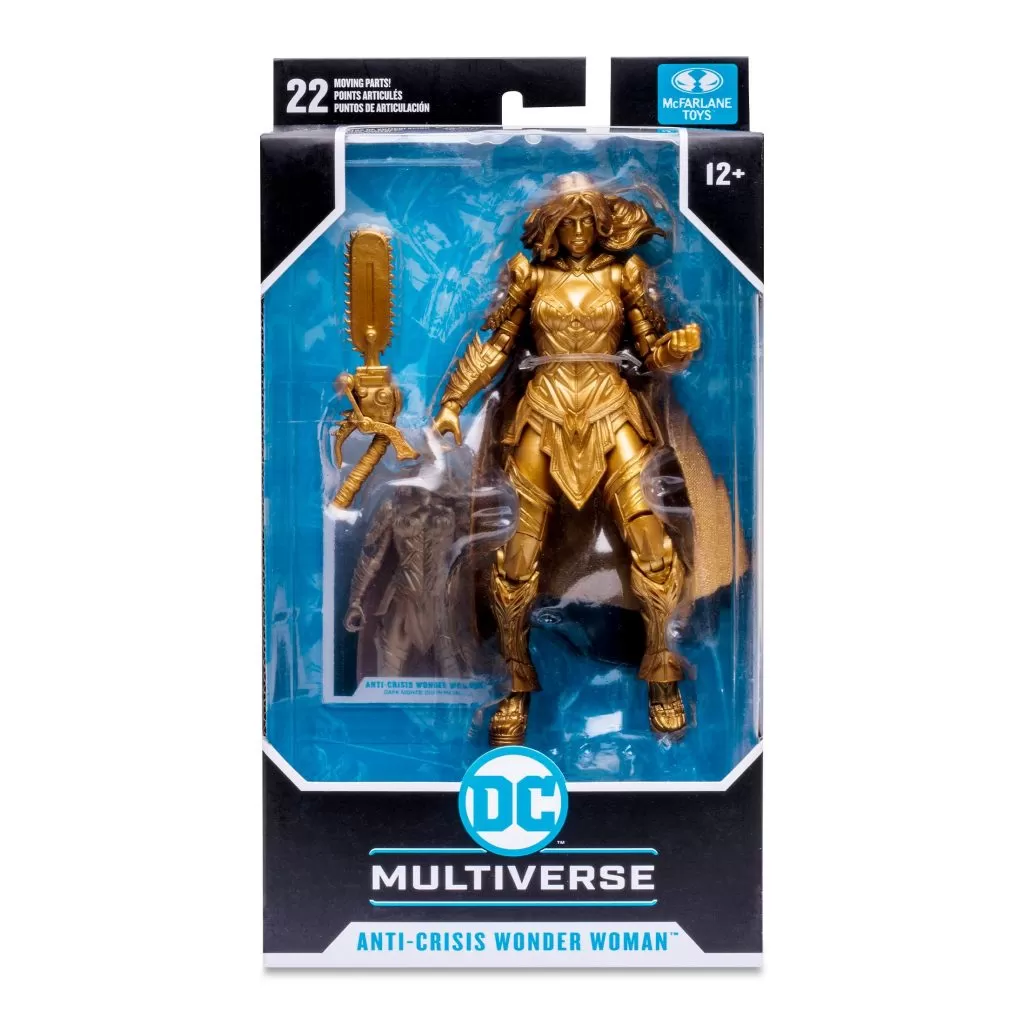 DC Multiverse Anti-Crisis Wonder Woman 7" figure McFarlane Toys Gold