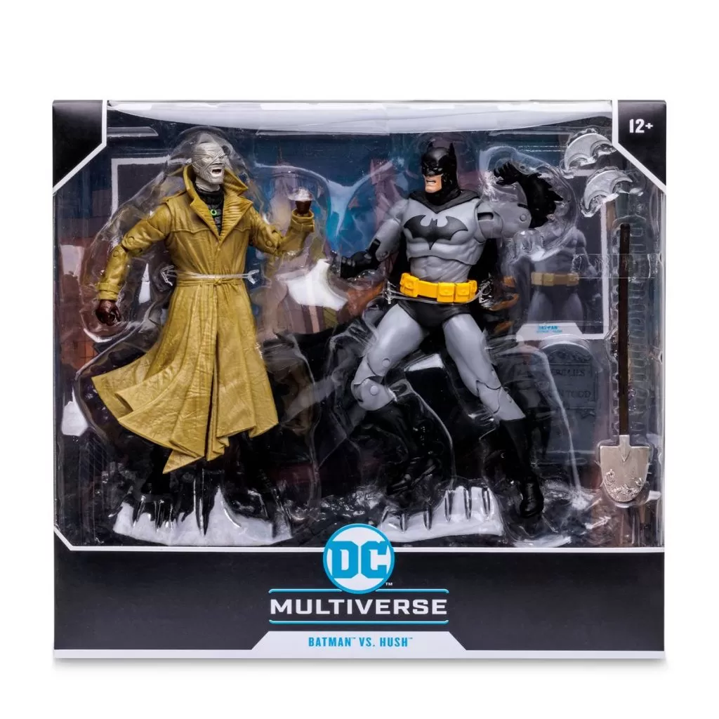 DC Multiverse Batman Vs Hush 2 pack 7" figures McFarlane Toys