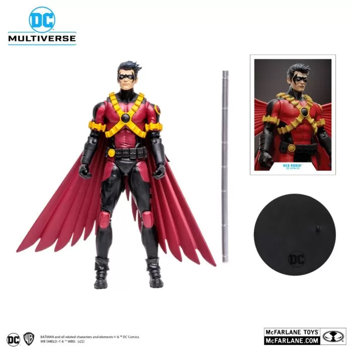 DC Multiverse Red Robin 7" figure DC New 52 McFarlane Toys - Image 2