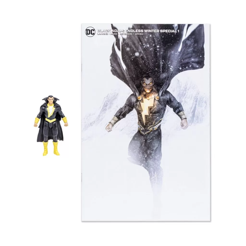 DC Page Punchers Black Adam - 3" figure with comic McFarlane Toys - Image 2