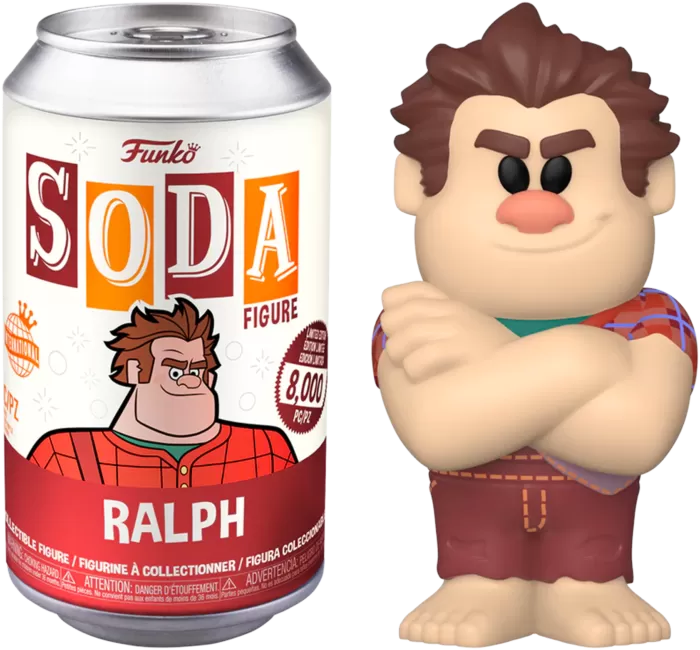 Funko SODA Vinyl figure Wreck-It Ralph: Ralph Chance of Chase Sealed