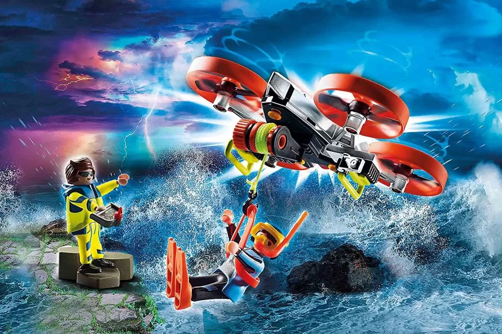 Playmobil City Action 70143 Diver Rescue with Drone - Image 2