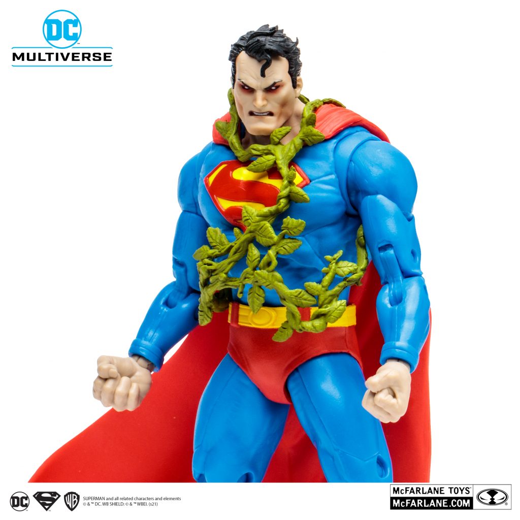 DC Multiverse Superman 7" figure Angry Laser Eyes Gold Label Hush McFarlane Toys - Image 5