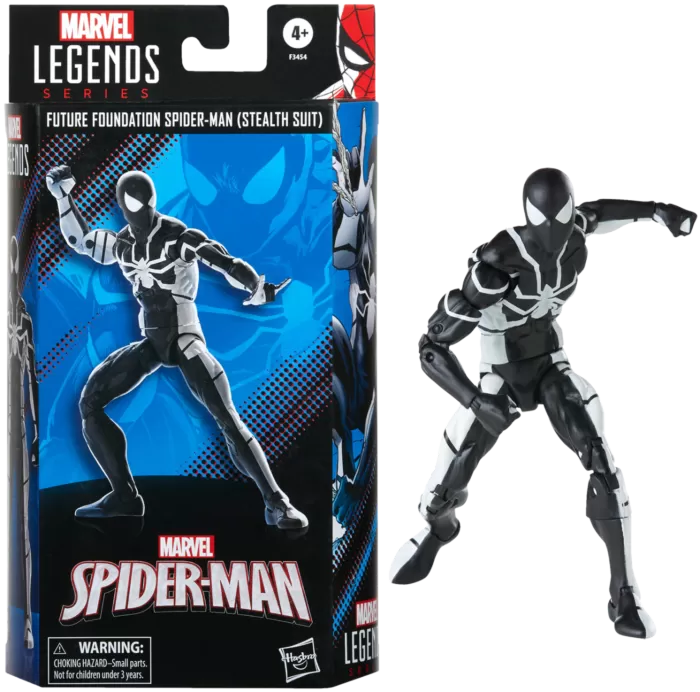 Hot Marvel Legends Stealth Suit Future Foundation Spider-Man 6