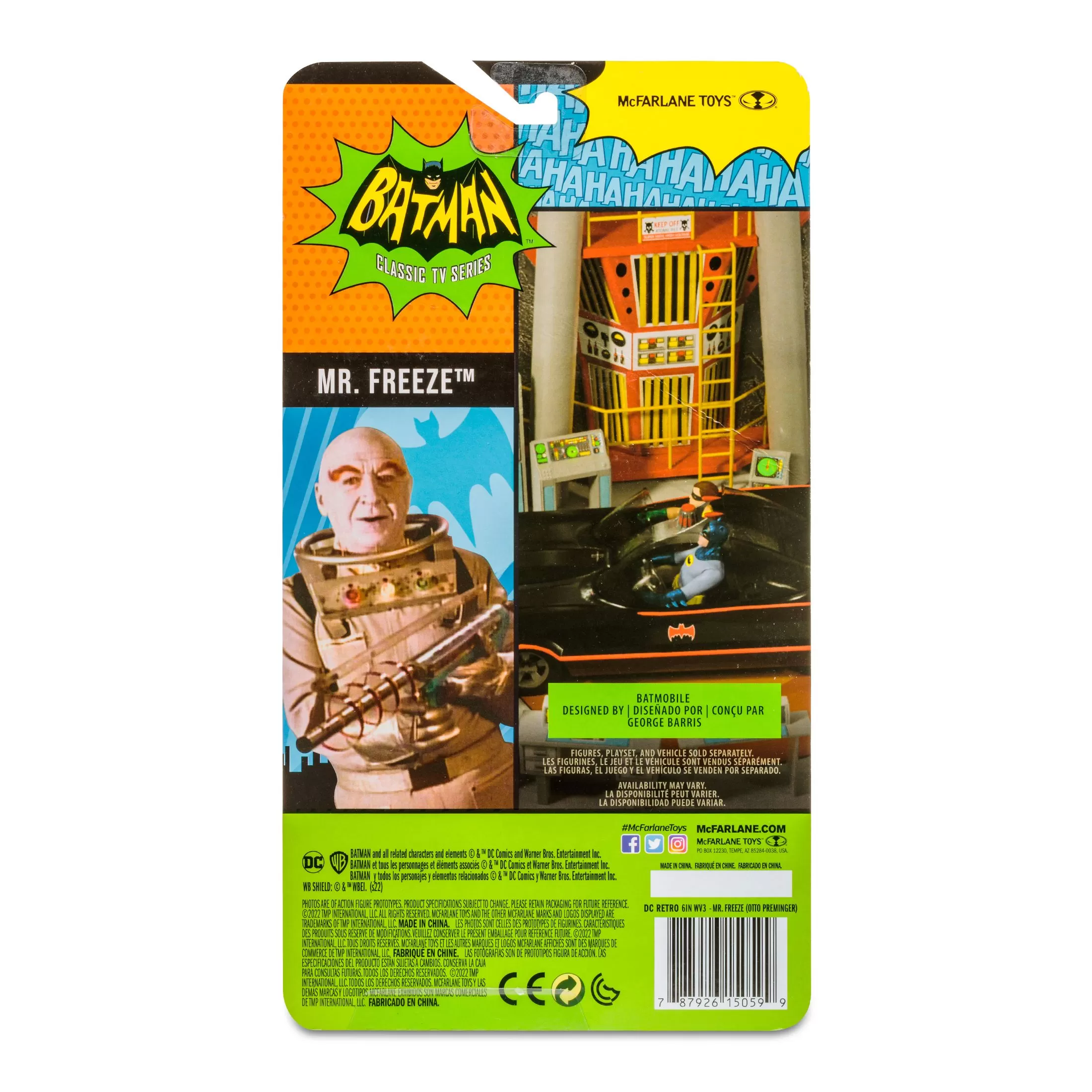 DC Retro Batman Classic TV Series 1966 Mr Freeze 6″ – McFarlane Toys - Image 3