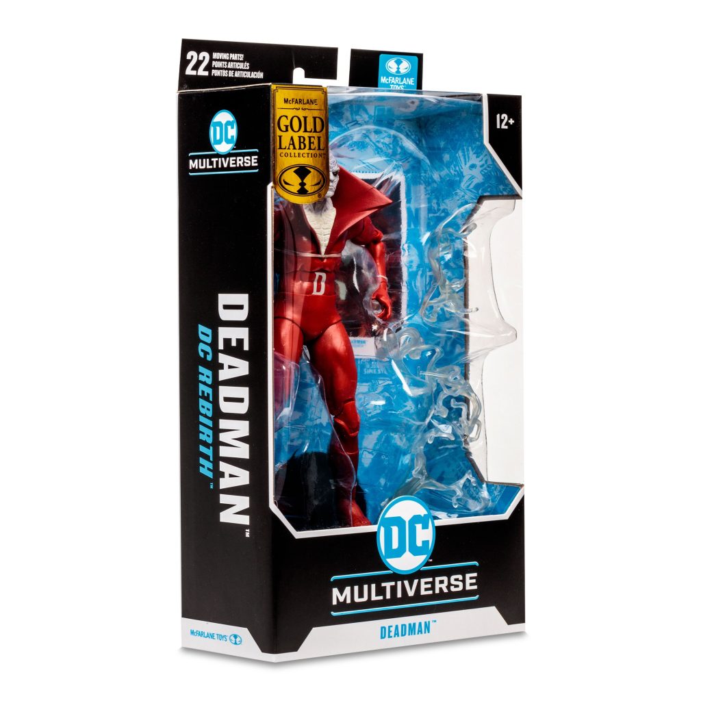 DC Multiverse Deadman 7″ figure Gold Label Rebirth McFarlane Toys - Image 2