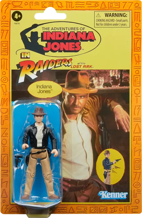 Indiana Jones Kenner Retro Series - Indiana Jones 3.75" figure 2023 release