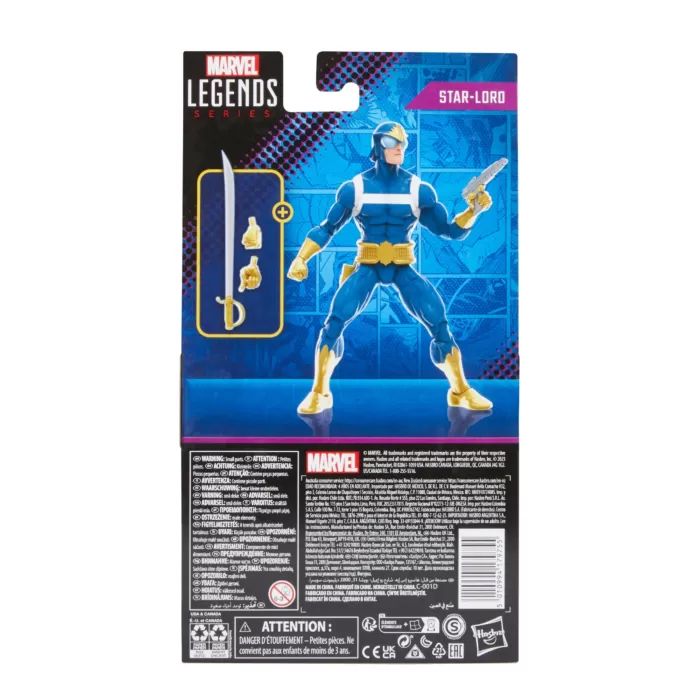 Marvel Legends Series Star-Lord 6" Comic Based Figure - Image 2