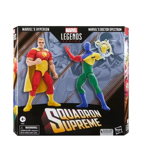 Marvel Legends Series Squadron Supreme 6" figure 2 pack Hyperion & Dr Spectrum