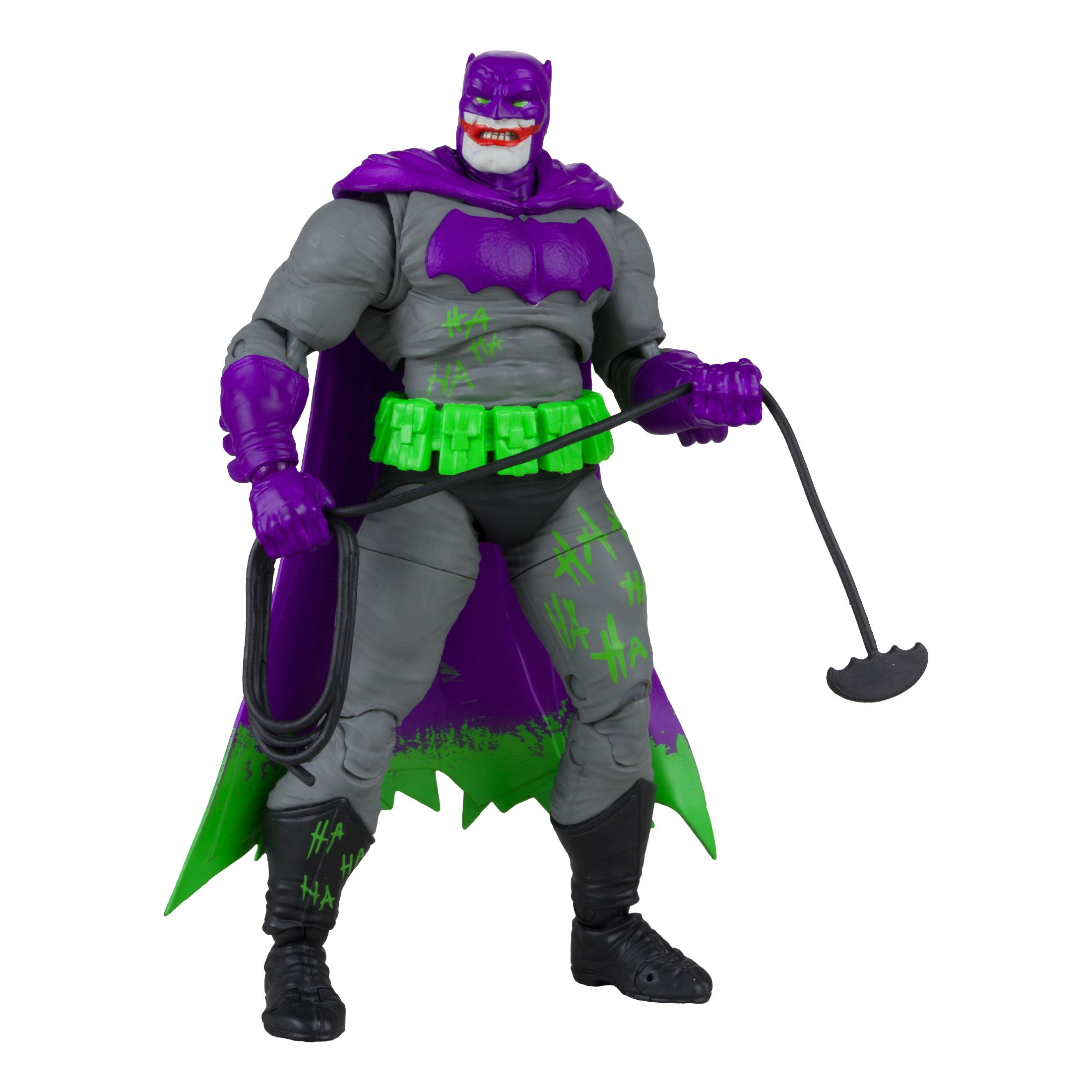 DC Multiverse Batman Dark Knight Returns Jokerized 7" figure Gold Label McFarlane Toys - Image 5