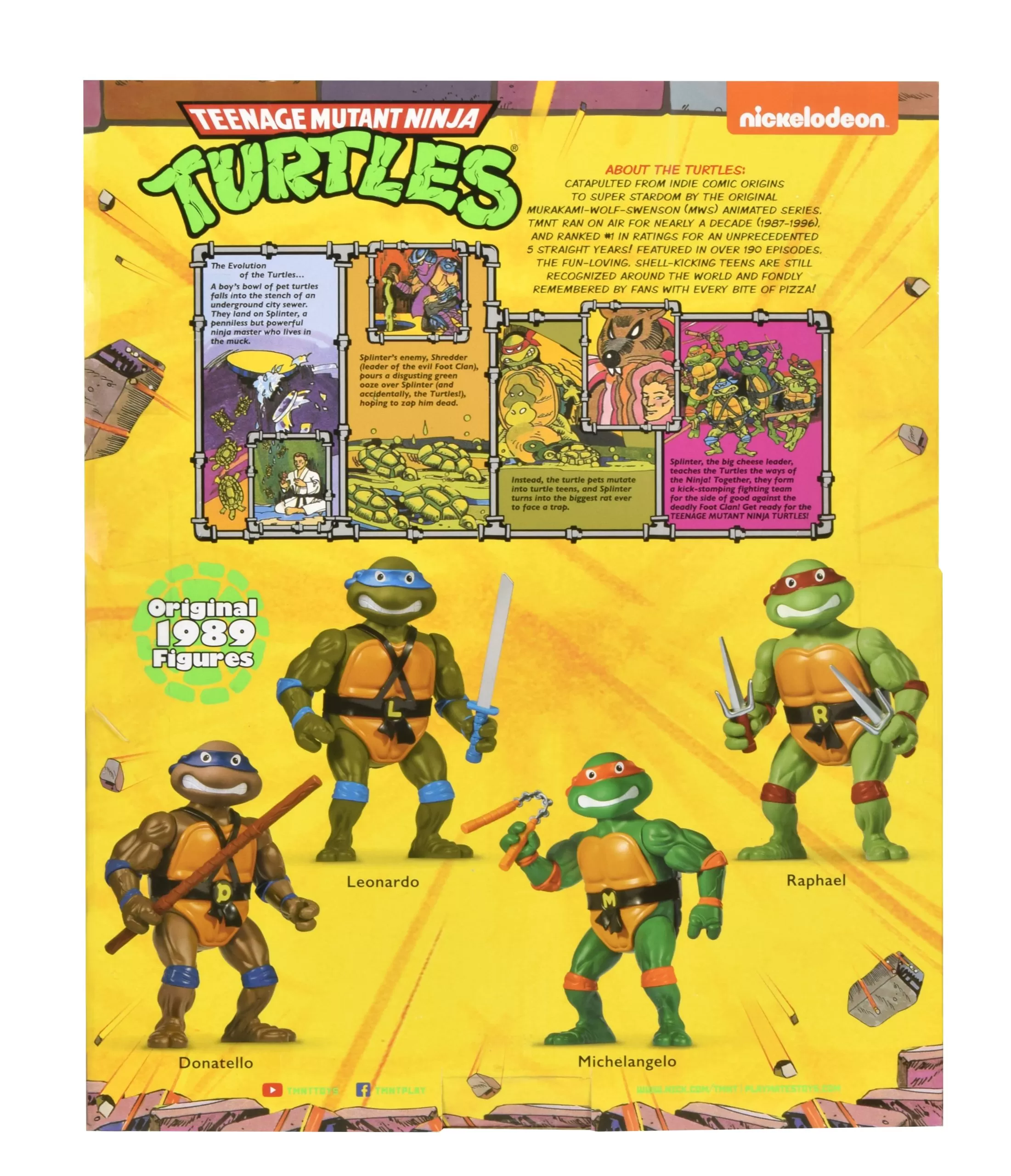 TMNT - Classic Retro Giant Size Leonardo 12" Figure - Image 2