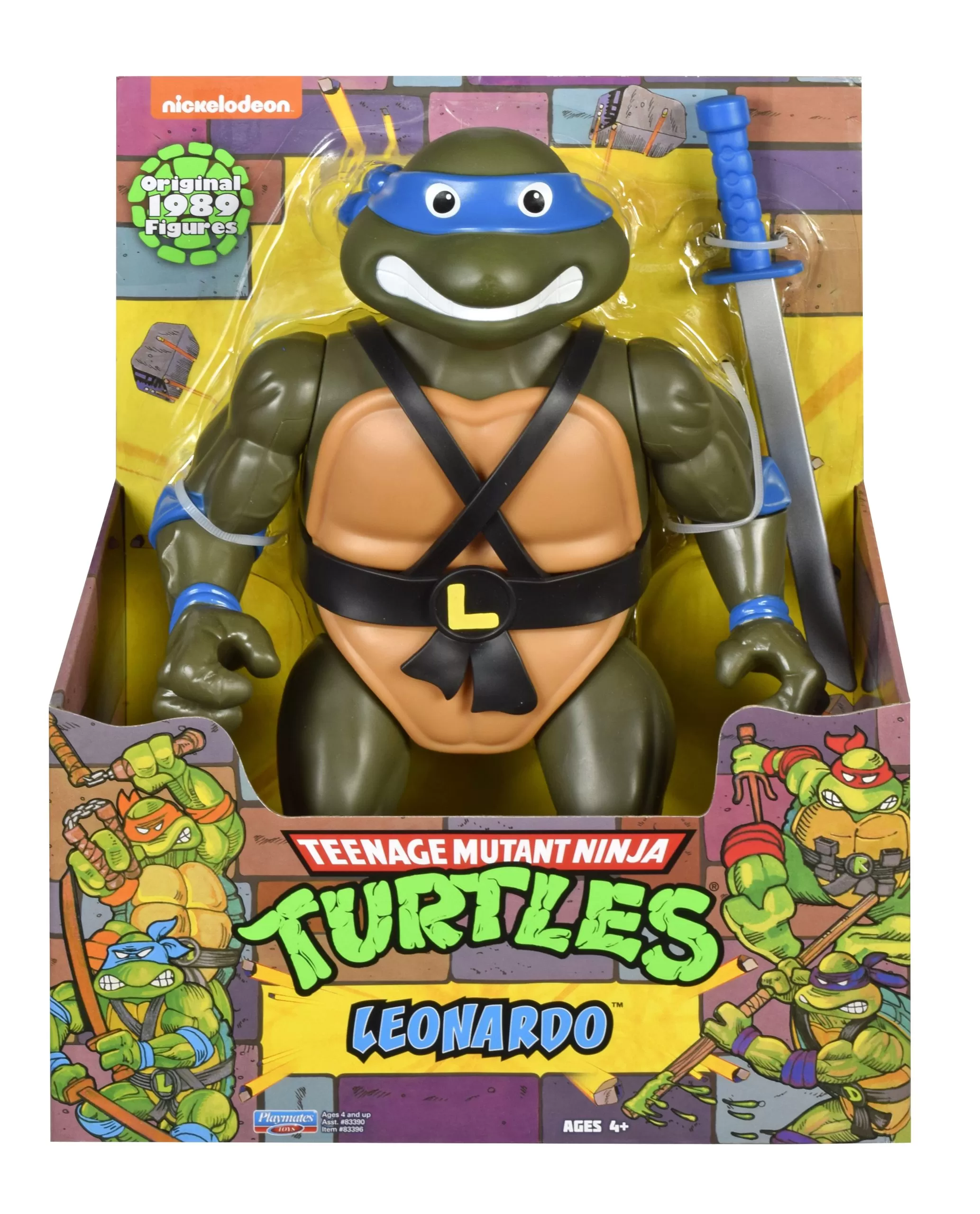 TMNT - Classic Retro Giant Size Leonardo 12" Figure