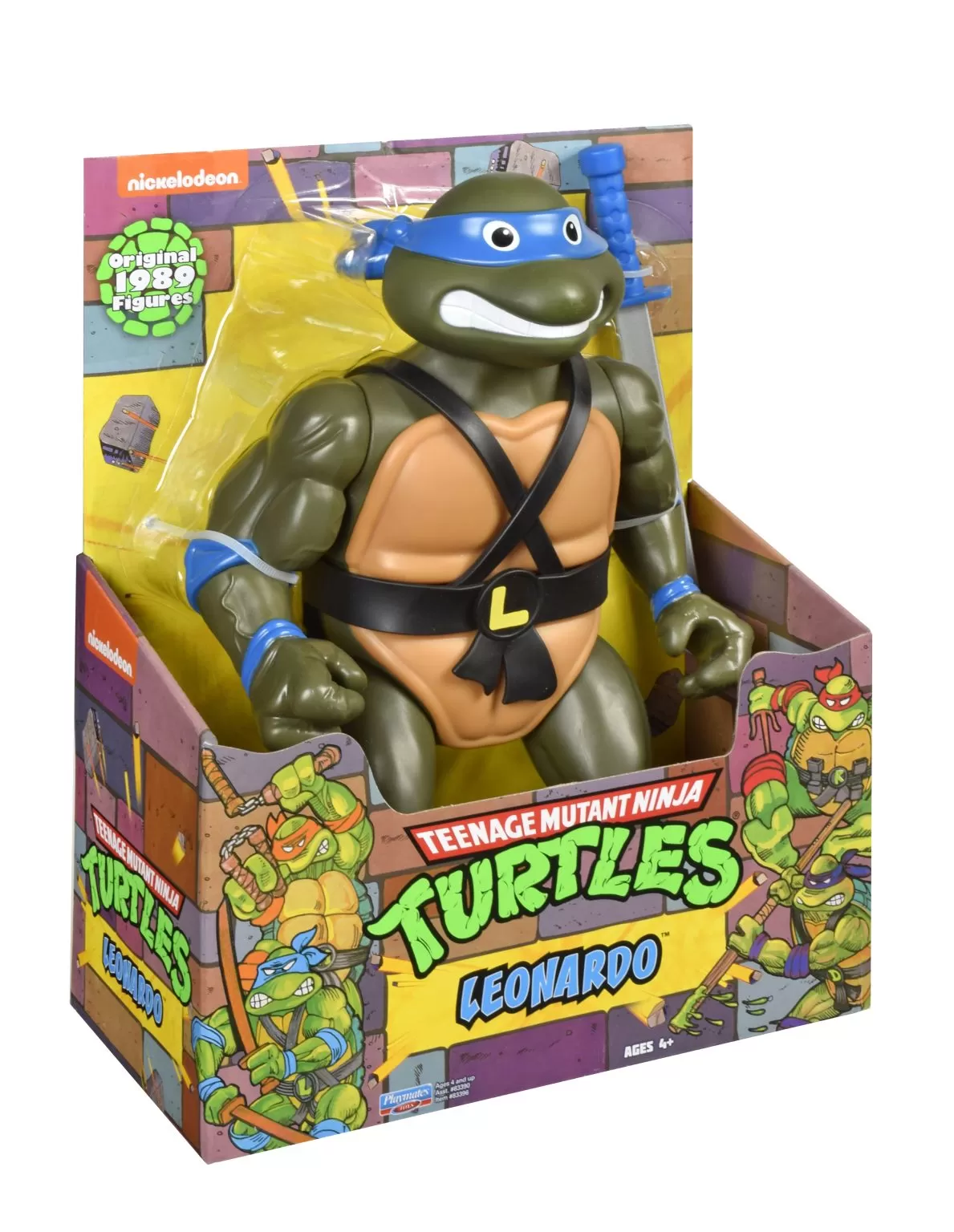 TMNT - Classic Retro Giant Size Leonardo 12" Figure - Image 3