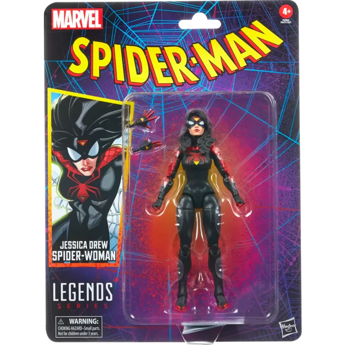 Marvel Legends Spider-Man Series - Jessica Drew Spider-Woman 6" Figure