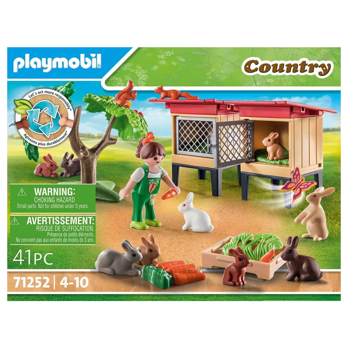 Playmobil Country 71252 Rabbit Hutch